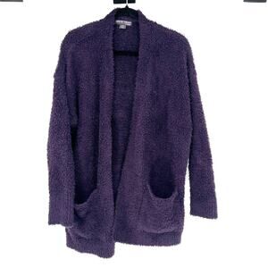 Barefoot Dreams Purple Cardigan